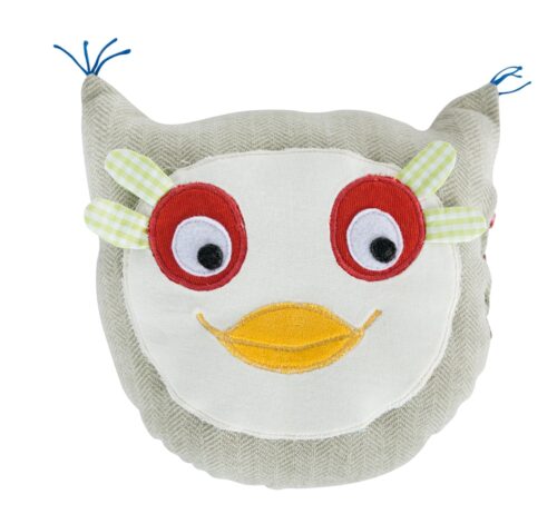 Les Popipop - Round owl cushion