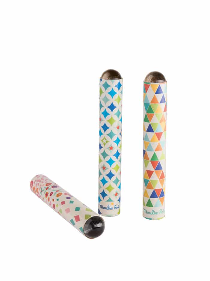 Les petites merveilles - Display of 12 assorted kaleidoscopes