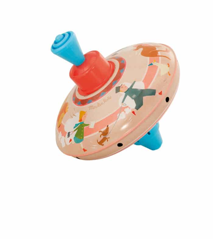 Les jouets metal - Small top - course
