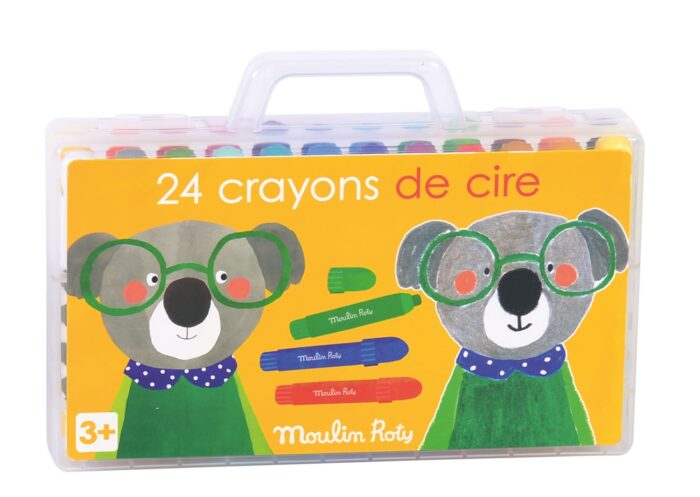 Les Popipop wax crayons