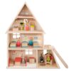 La Grande Famille dolls house with furniture (Figurines NOT included)