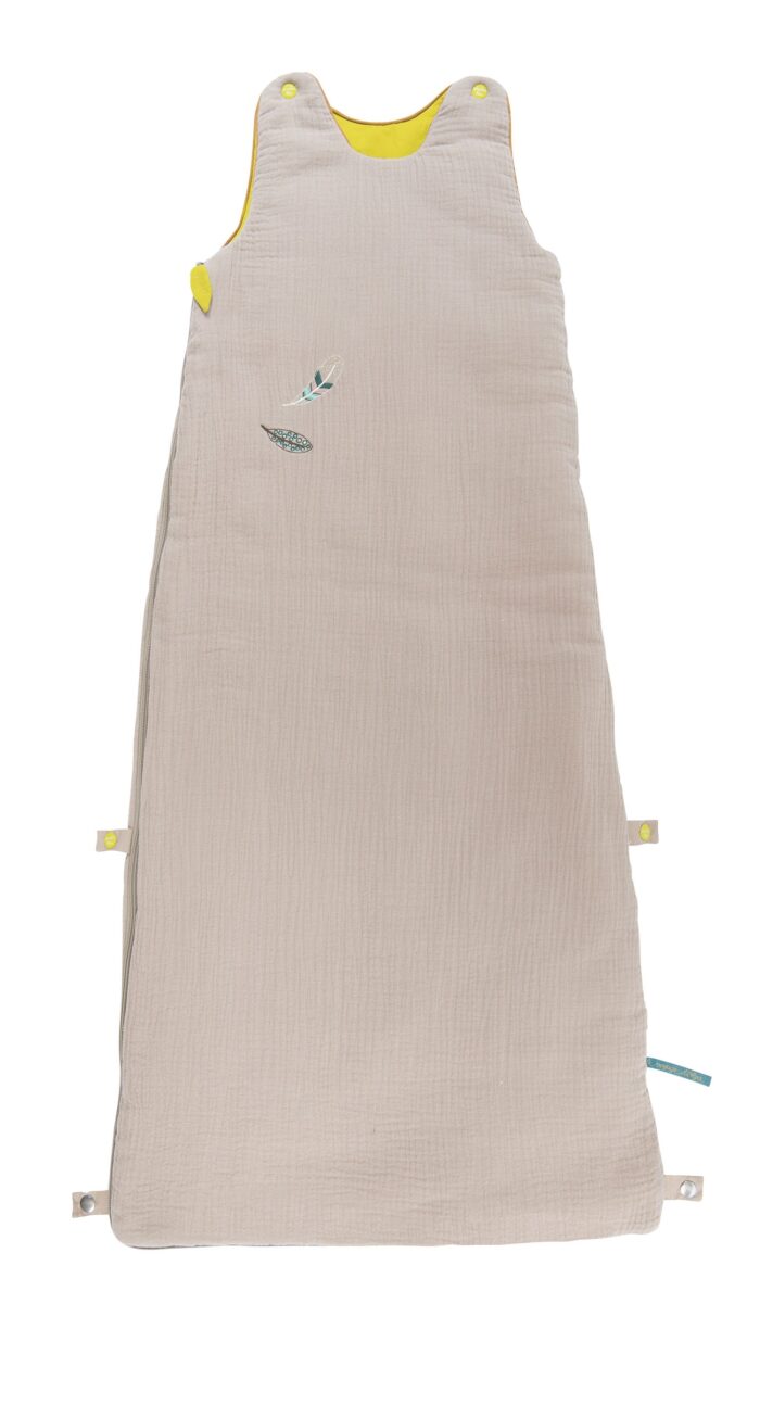 Le Voyage d'Olga grey sleeping bag 90-110cm