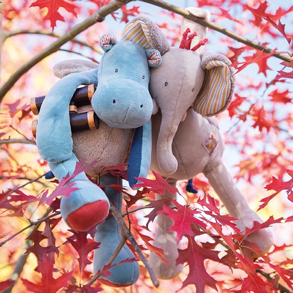 les papoum in the autumn trees - soft toys wholesale australia