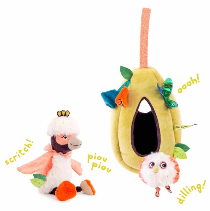 hanging nest activity toy jungle animals wholesale