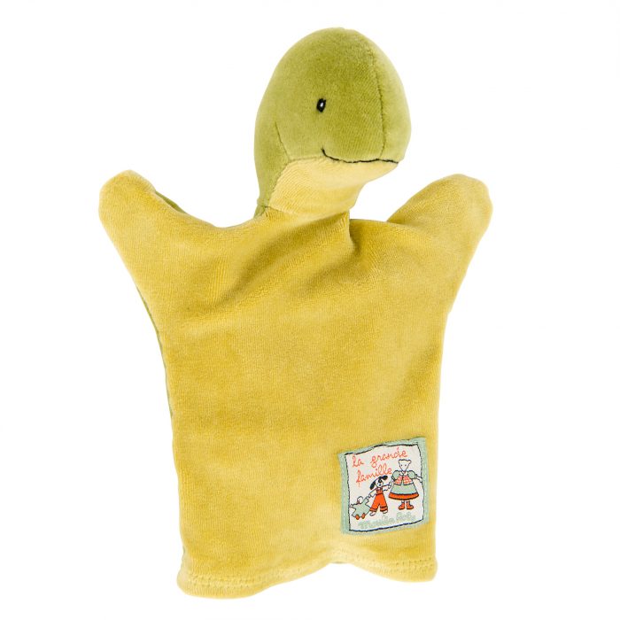 camille the turtle handpuppet - la grande famille