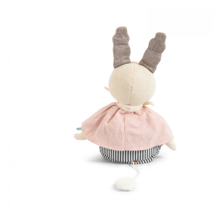 musical rabbit - apres la pluie - musical soft toys