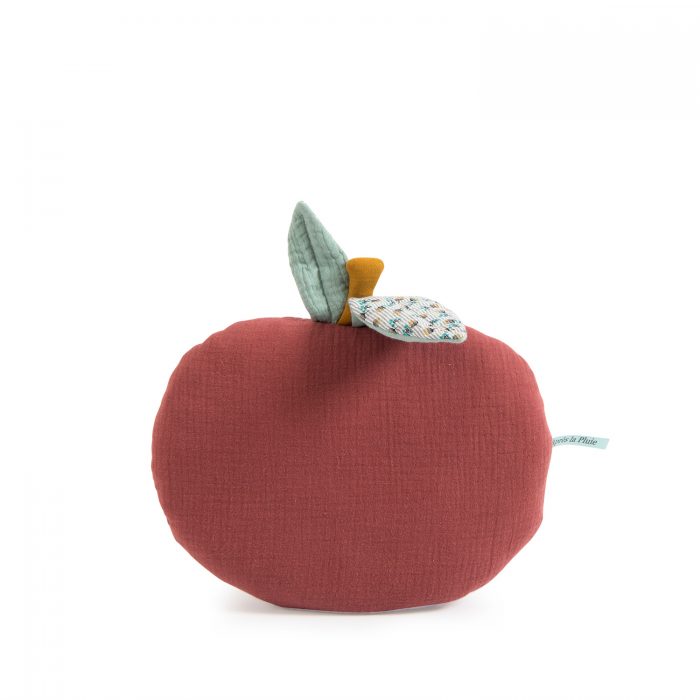 apres la pluie - apple cushion - childrens decor