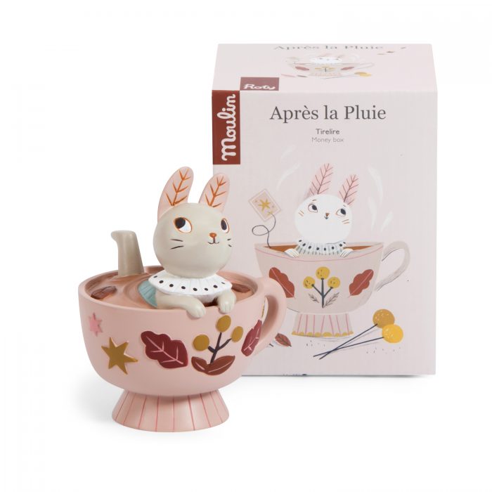 brume the rabbit money box - kids nursery accessories