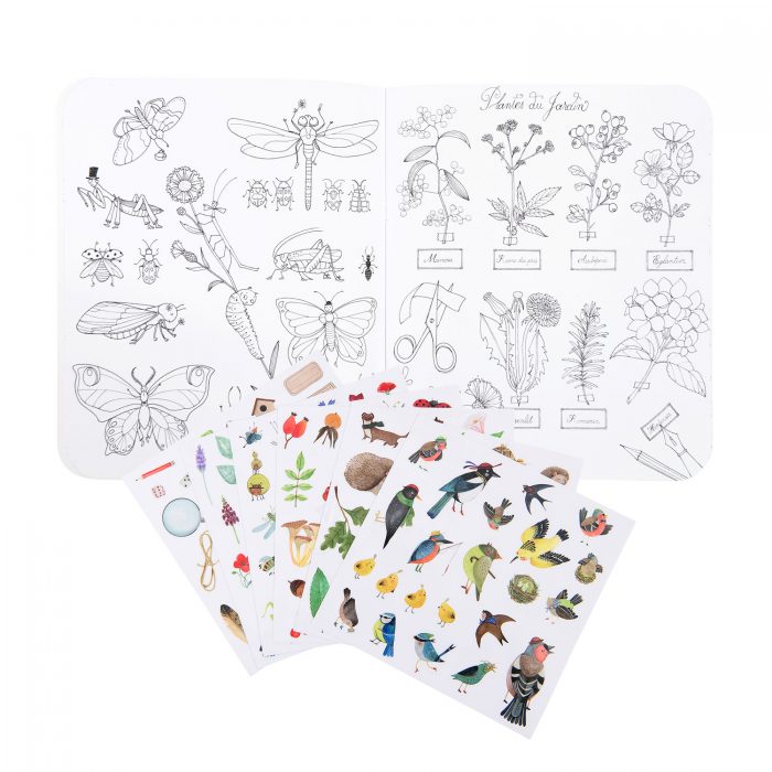 le jardin sticker book