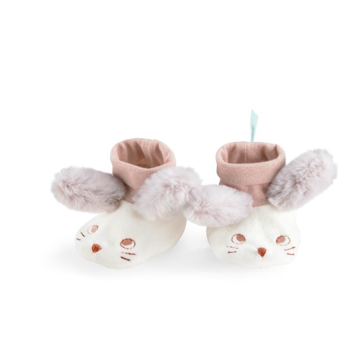 Apres la Pluie mouse baby slippers