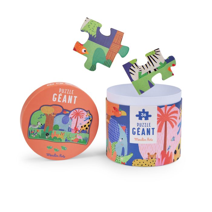 Les Toupitis The animal oasis giant puzzle - Image 3