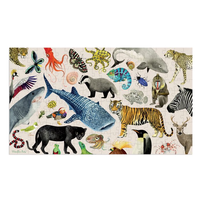 Autour du monde animals of the world puzzle - Image 2