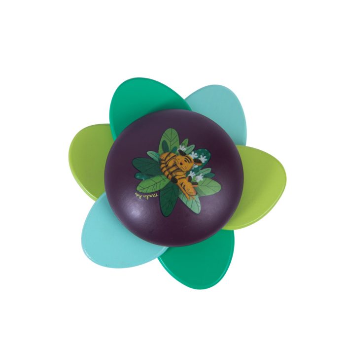 Dans la Jungle wooden leaves rattle - Image 2
