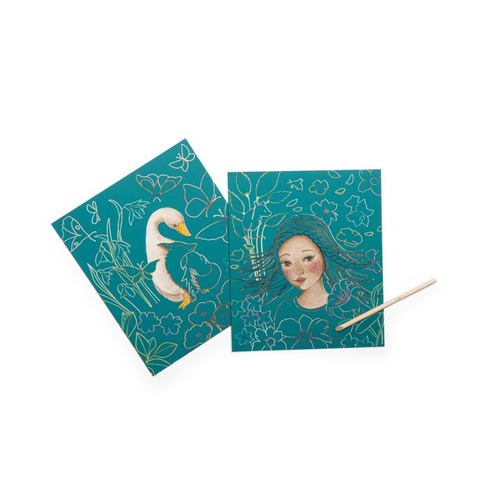 Les Rosalies scratch art cards - Image 2