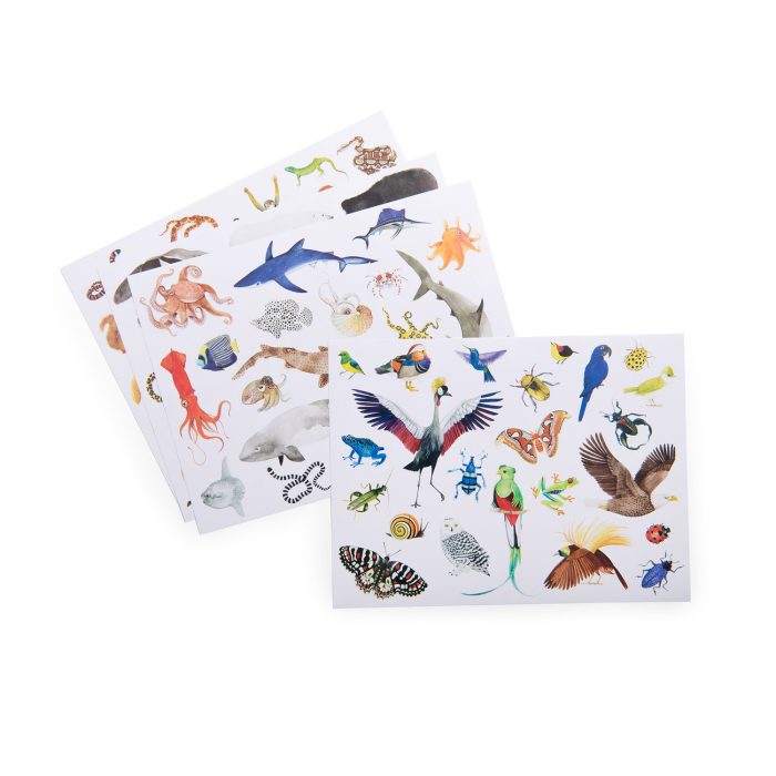Autour du monde pack of 78 stickers - Image 2
