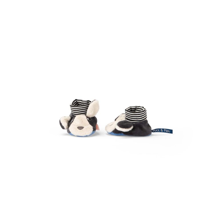 Puce & Pilou dog baby slippers - Image 2