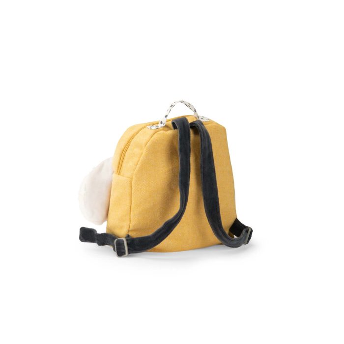 Puce & Pilou yellow dog back pack - Image 3
