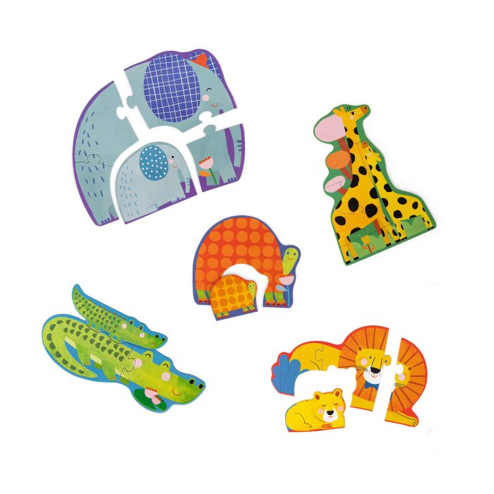 Les Toupitis progressive animal-theme puzzles - Image 3