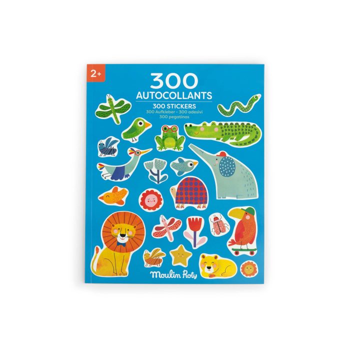 Les Toupitis book of 300 stickers