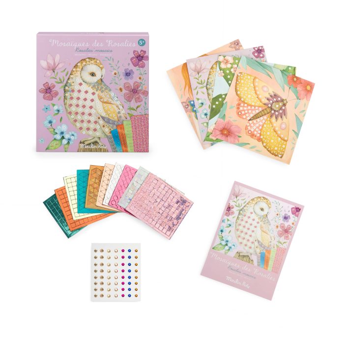 Les Rosalies mosaic craft kit