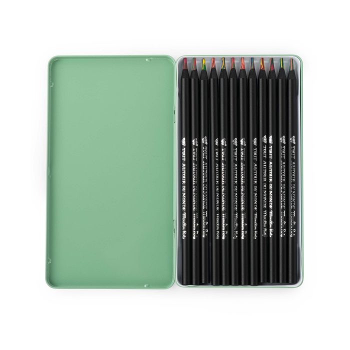 Autour du monde 12 multicoloured pencils - Image 3